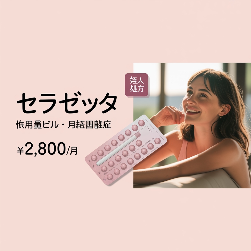セラゼッタ 低用量ピル ¥2,800〜