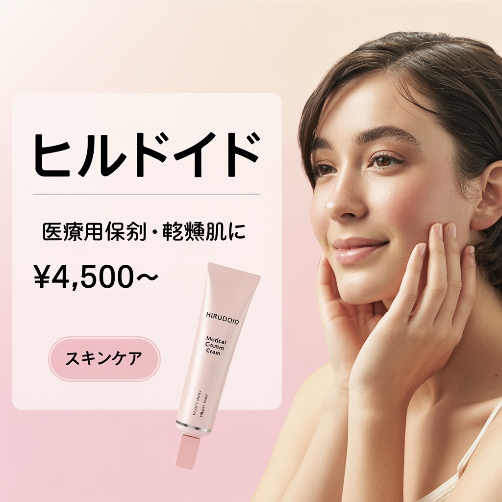 ヒルドイド 医療用保湿剤 ¥4,500〜