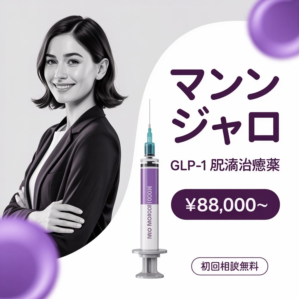 マンジャロ GLP-1 肥満治療薬 ¥88,000〜