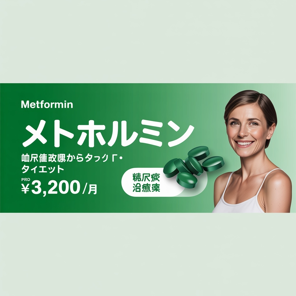 メトホルミン 血糖値改善・肥満治療 ¥3,200〜